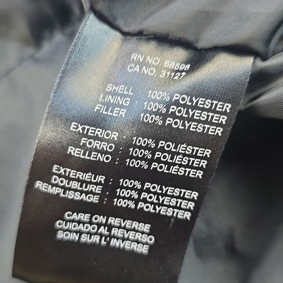 DKNY Men's M-65 Field Heavyweight Winter Jacket Black Size Medium - Picture 7 of 16